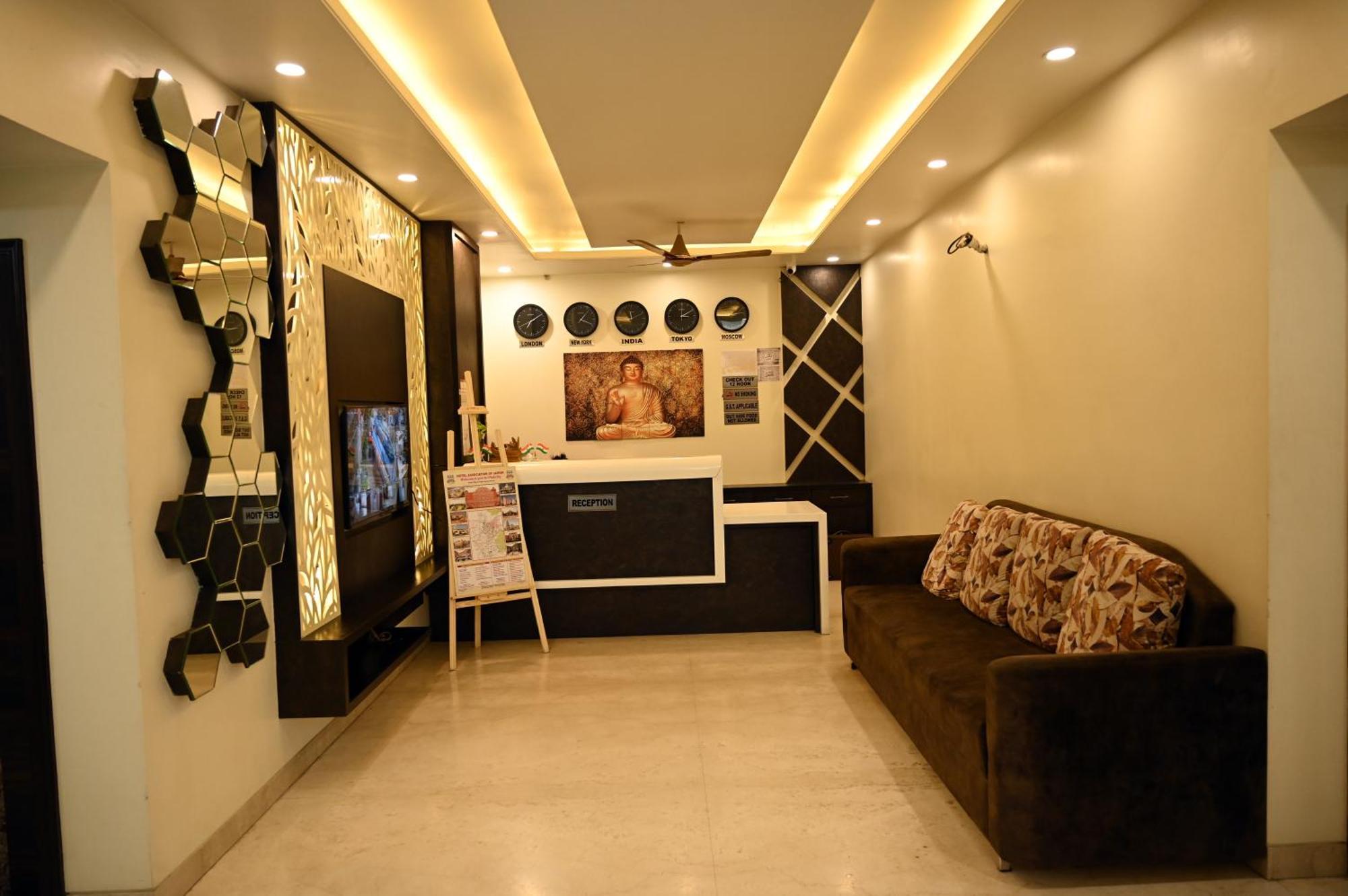 Hotel Pulse Inn Near Railway Station Джайпур Екстериор снимка